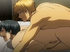 Hardcore hentai gay anal tearing sex with cock in ass